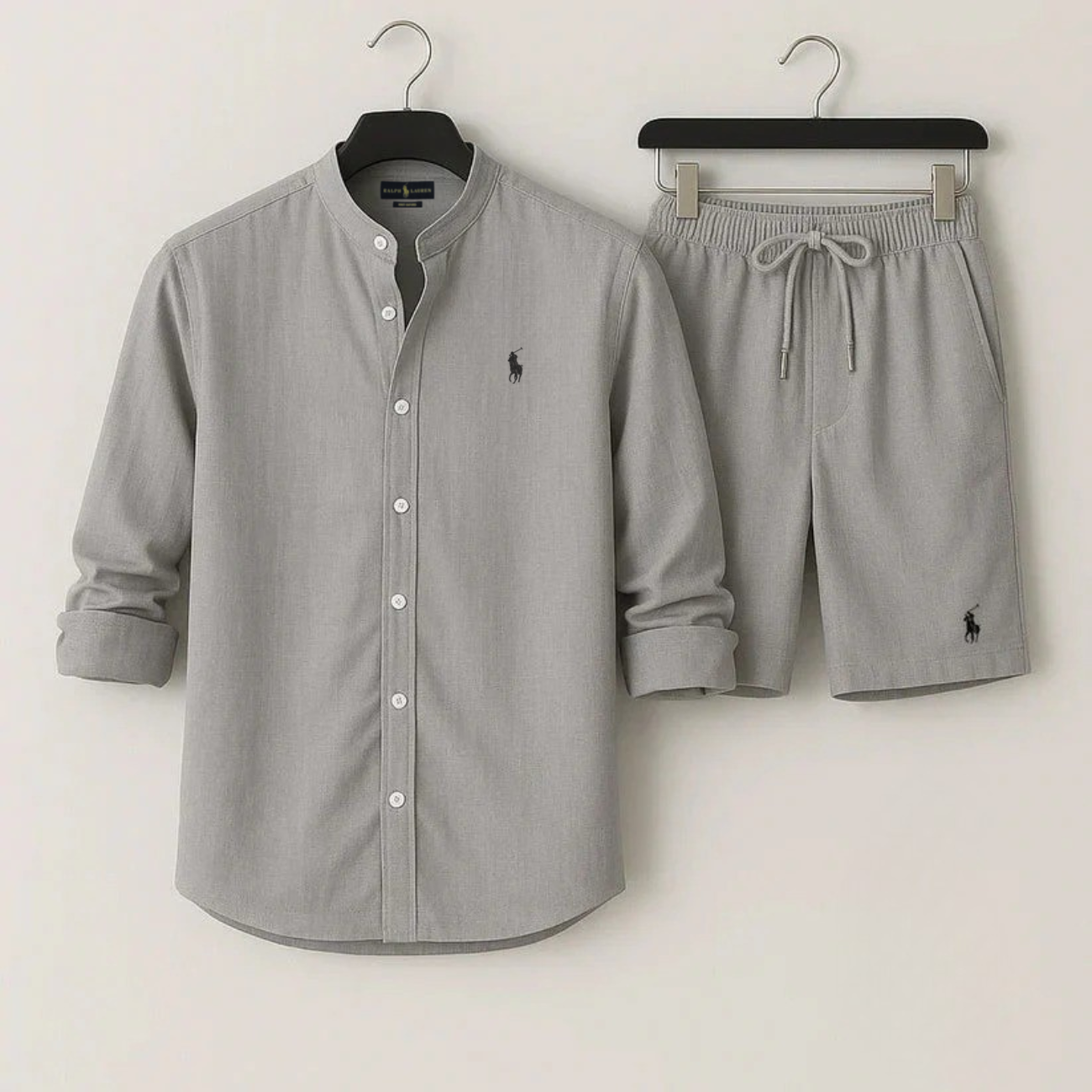 L.R Summer Shirt & Shorts Set - Clearance Sale