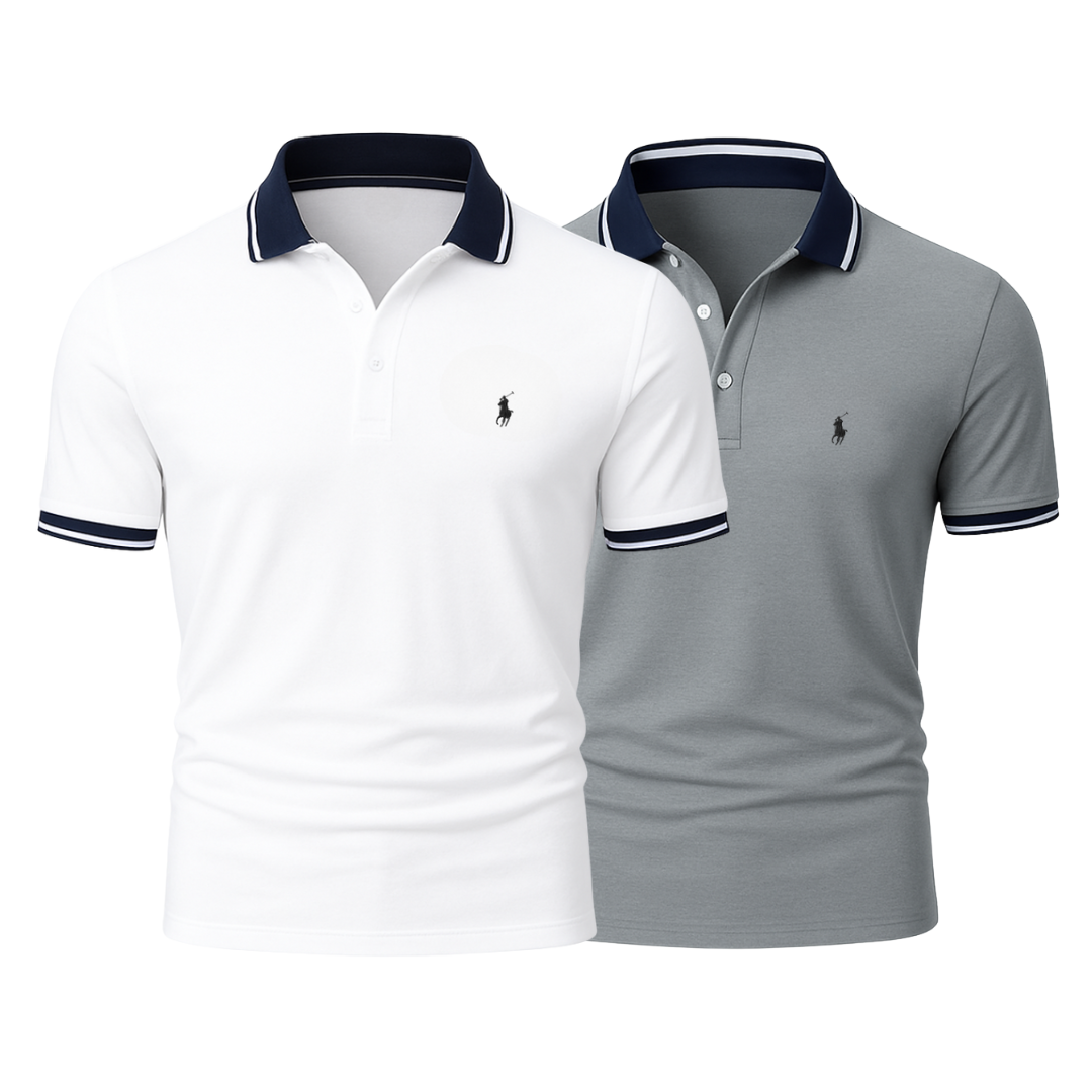 L.R (BUY 1, GET 2) - Premiere Polo Shirt Kit – Professional Line (2-Pack)