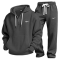 Waffle-Knit Performance Hoodie Jogger Set - Clearance Sale