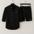 L.R Summer Shirt & Shorts Set - Clearance Sale