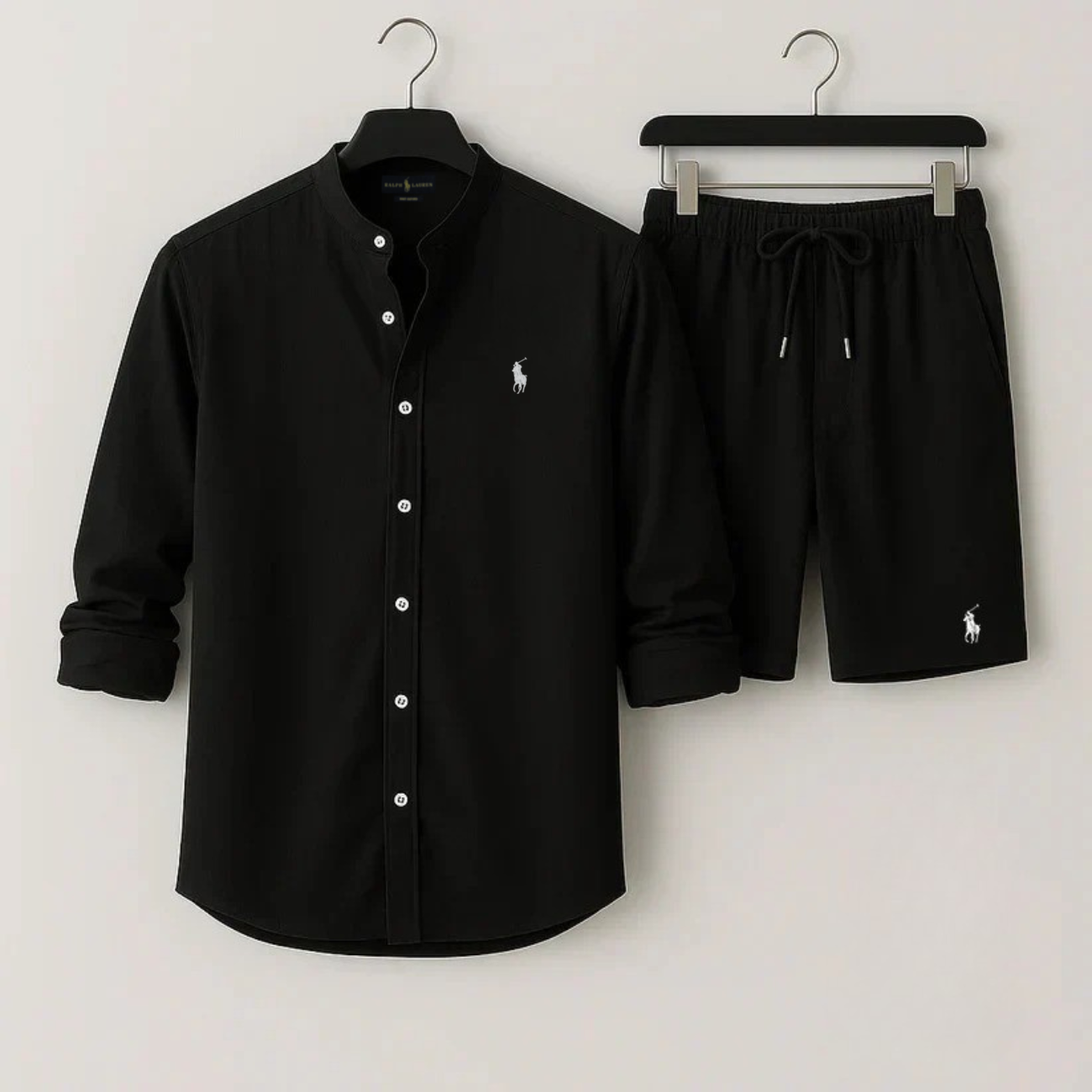 L.R Summer Shirt & Shorts Set - Clearance Sale