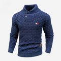 Knitted Sweater with Buttoned Collar || CLEARANCE SALE