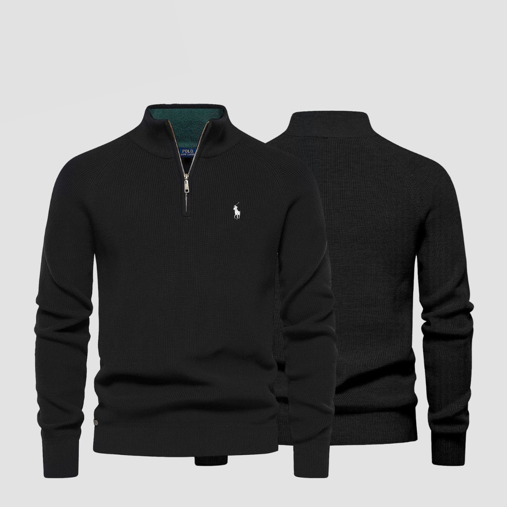 L.R Men's Zip Neck Sweater (Clearance)