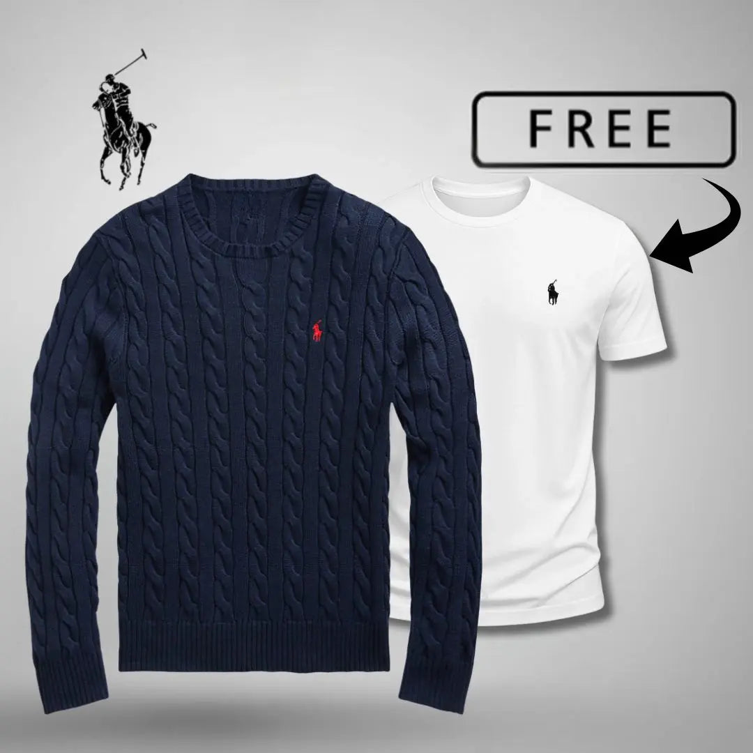 L.R Premium Sweater™ + Free T-Shirt  🎁