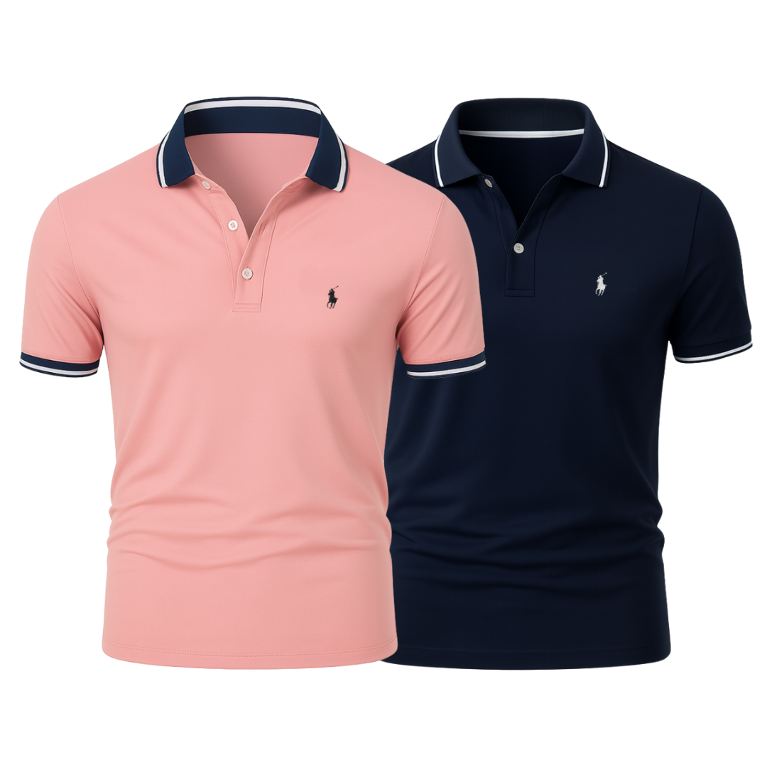L.R (BUY 1, GET 2) - Premiere Polo Shirt Kit – Professional Line (2-Pack)
