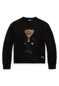 L.R Sweater  | Black Polo Bear