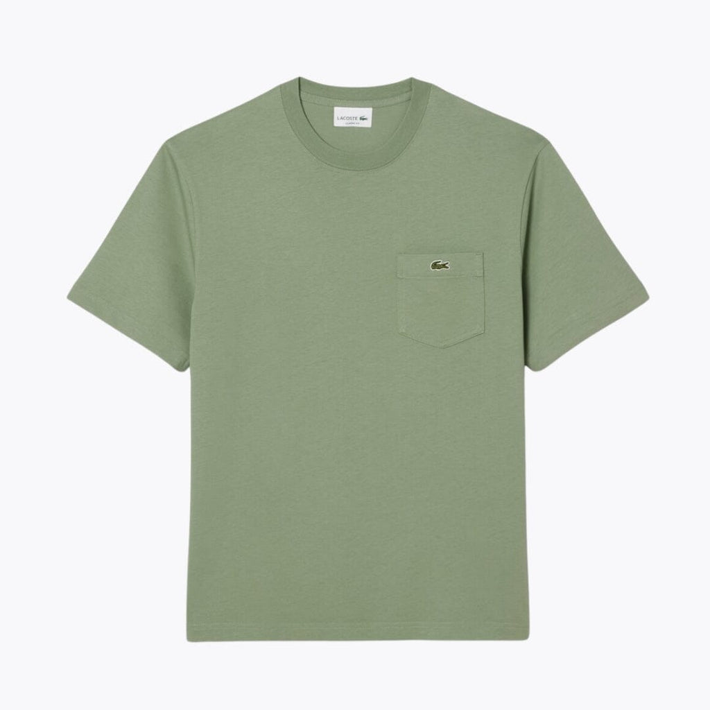 L.C Cotton T-shirt with Breast Pocket