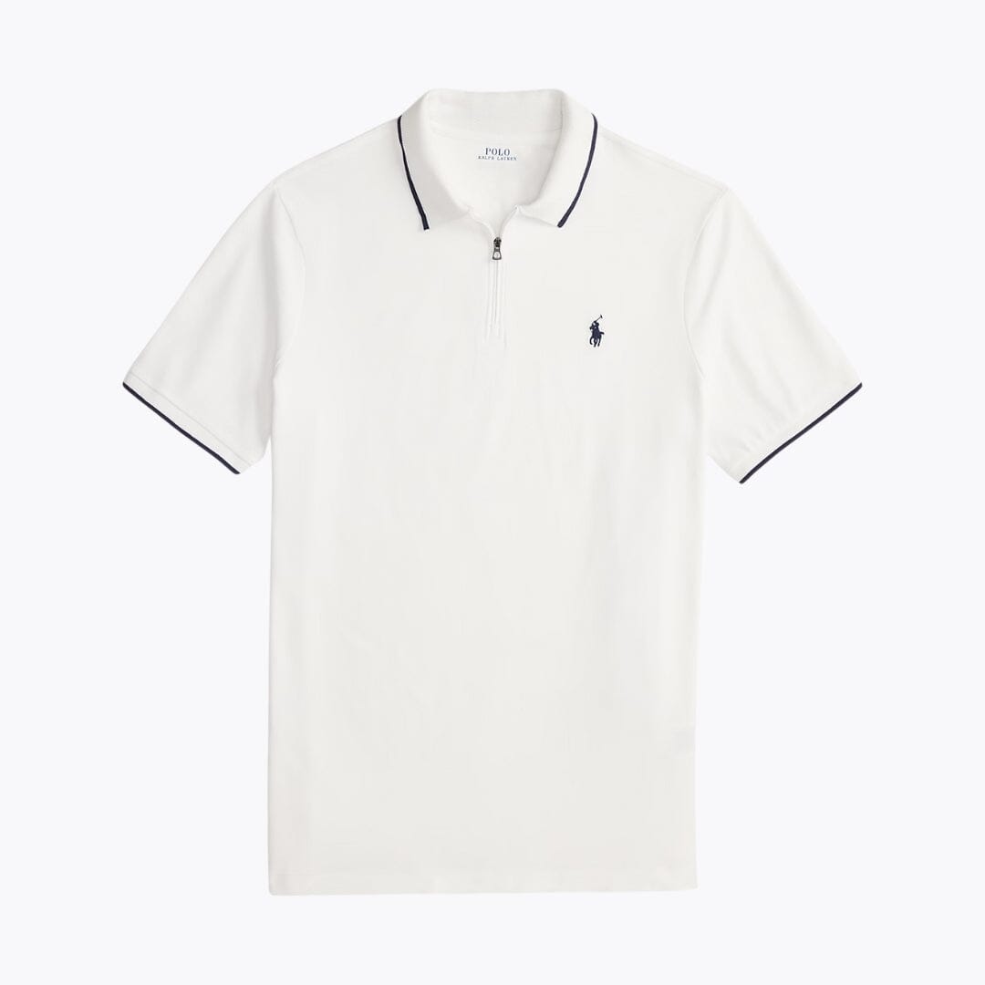 L.R Classic Fit Stretch Mesh Polo Shirt