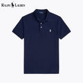 L.R Custom Slim Fit Stretch Mesh Polo Shirt
