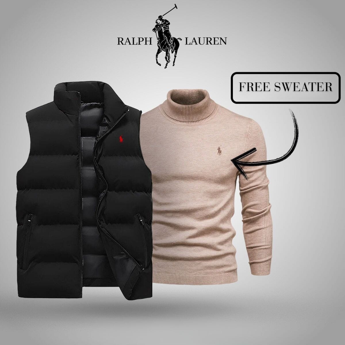 L.R Vest + Exclusive Free Sweater (CLEARANCE)