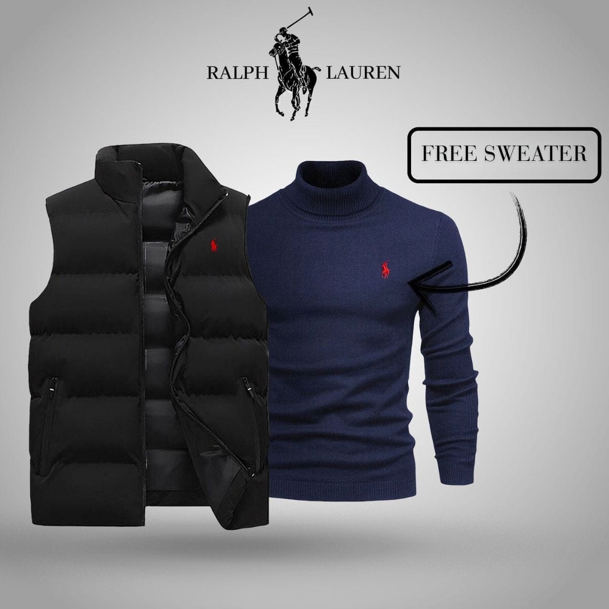 L.R Vest + Exclusive Free Sweater (CLEARANCE)