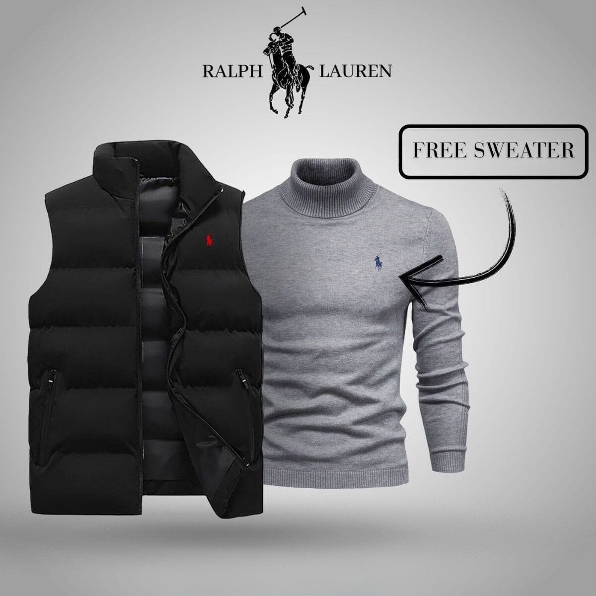 L.R Vest + Exclusive Free Sweater (CLEARANCE)