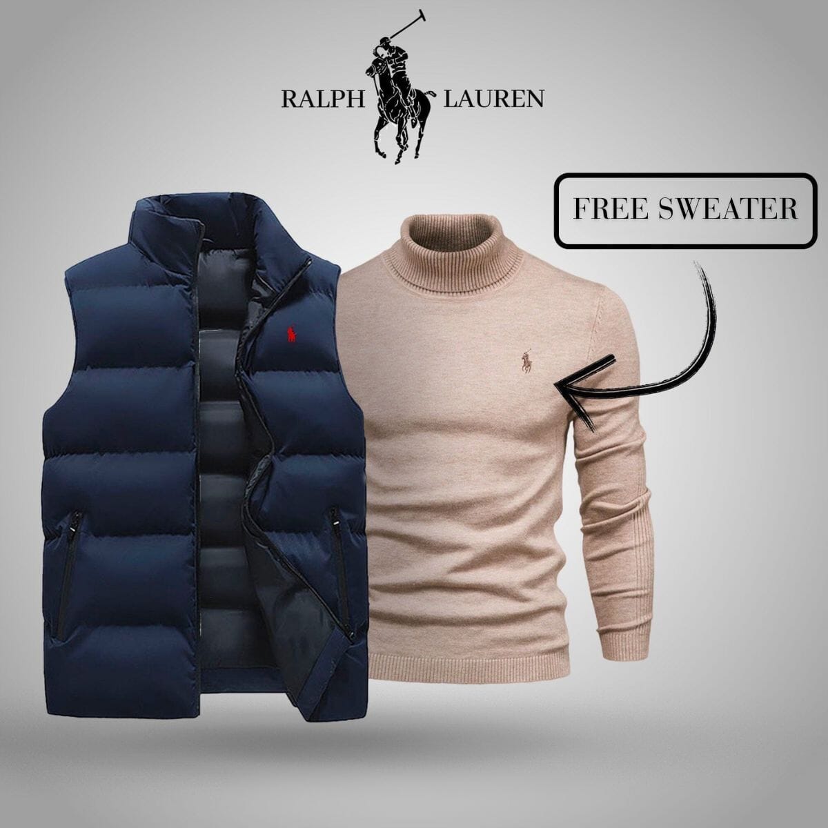 L.R Vest + Exclusive Free Sweater (CLEARANCE)