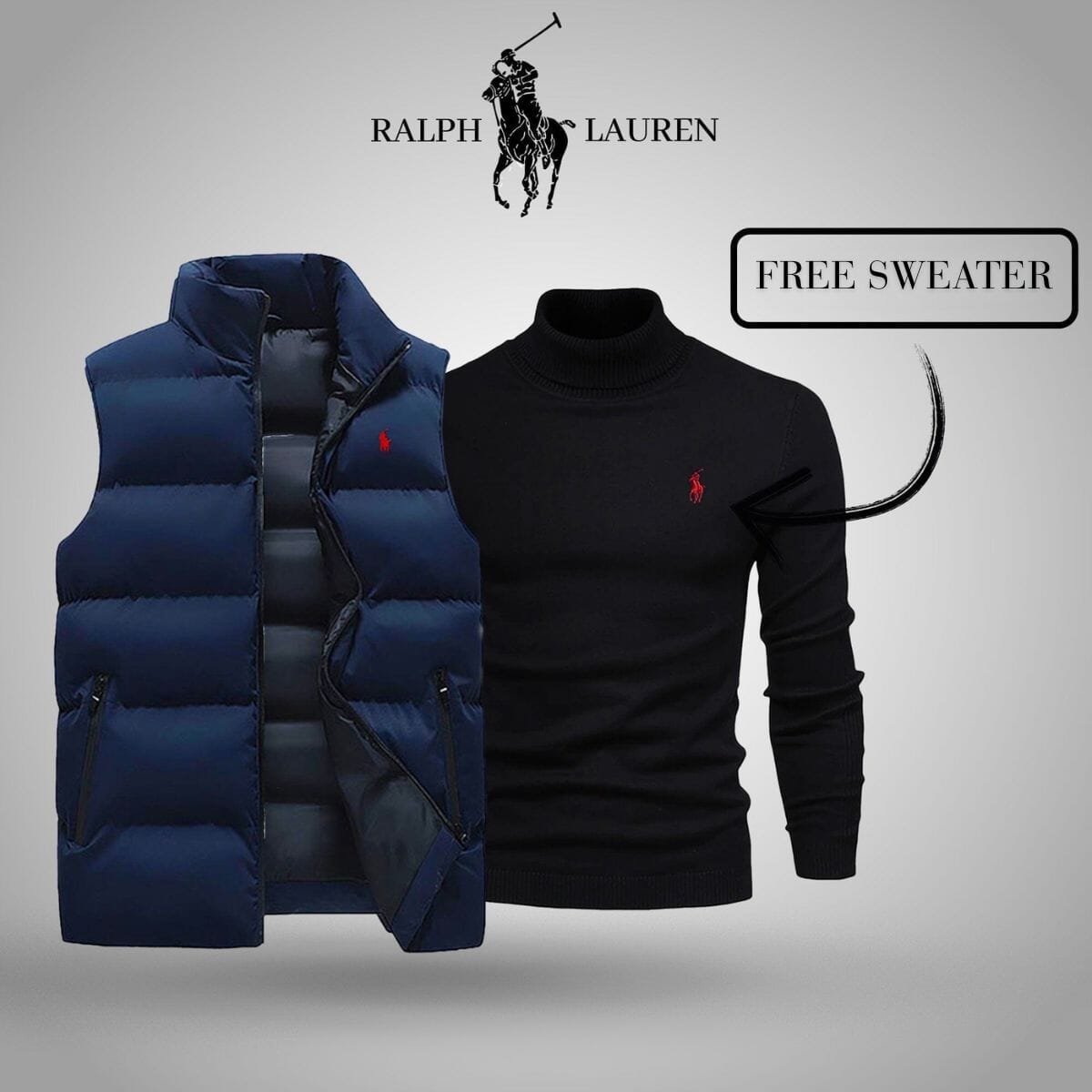 L.R Vest + Exclusive Free Sweater (CLEARANCE)