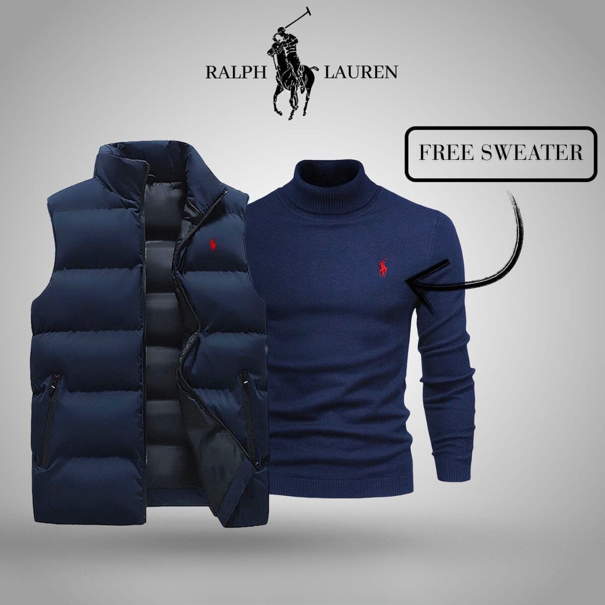 L.R Vest + Exclusive Free Sweater (CLEARANCE)