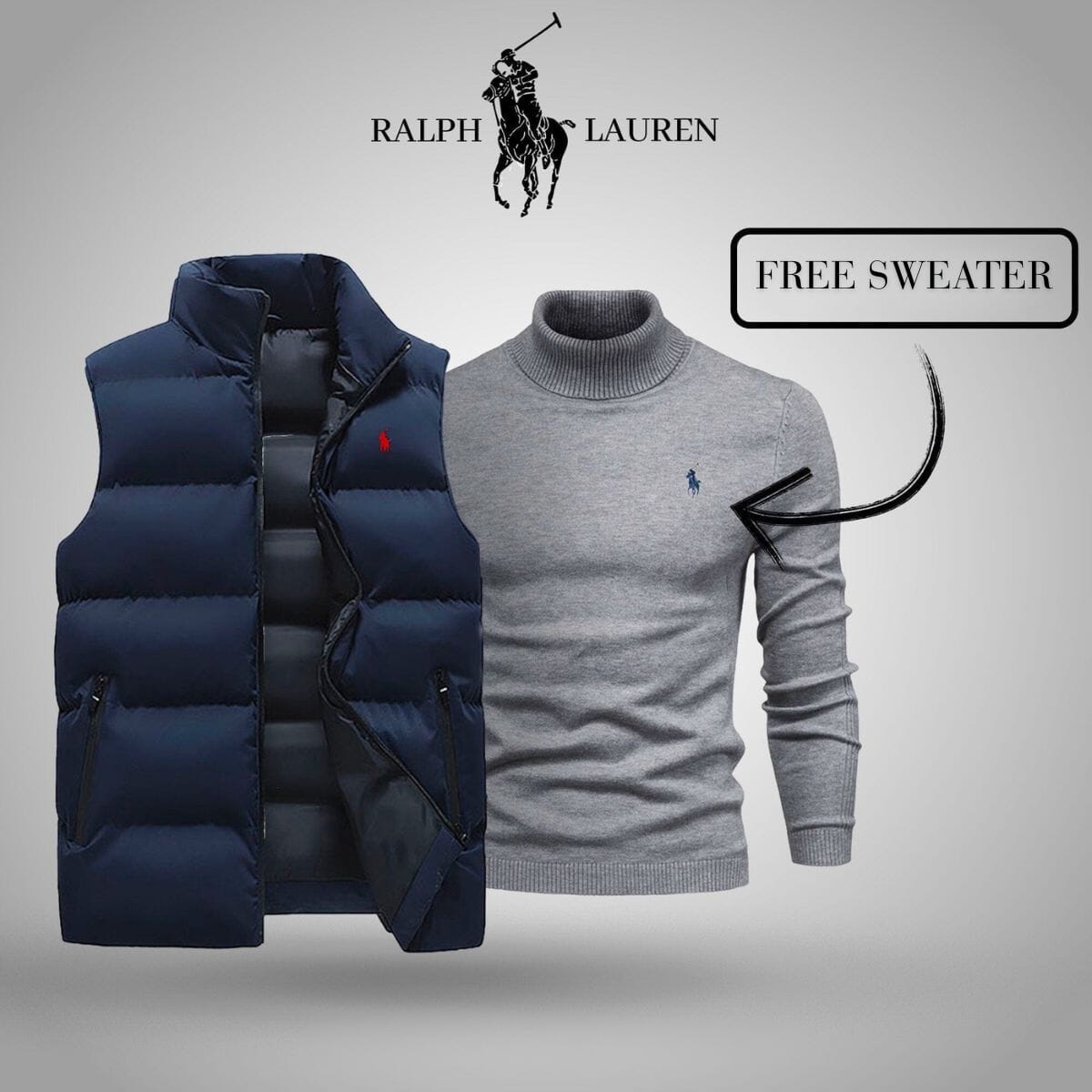 L.R Vest + Exclusive Free Sweater (CLEARANCE)