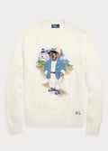 L.R Sweater | Blue Polo Bear